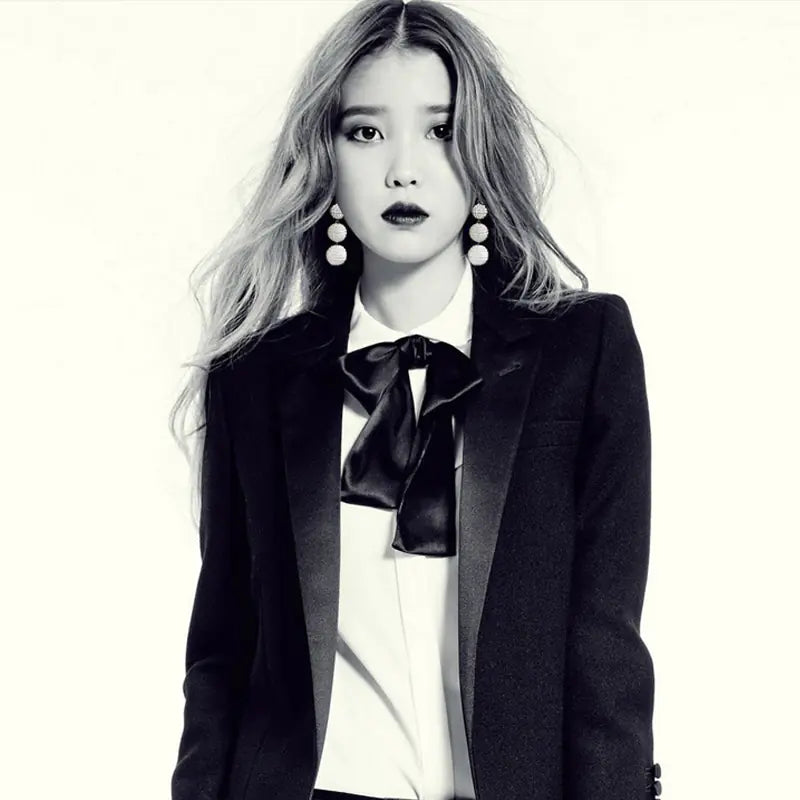 Stylish Long Ball Drop Earrings with Pearl Design