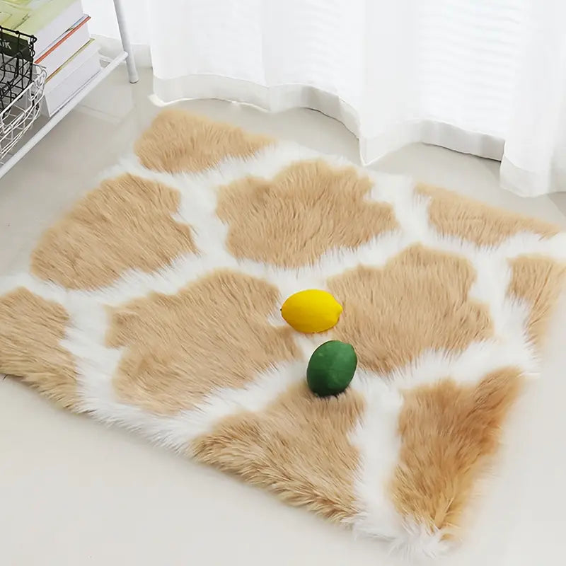 Soft Shaggy Carpet for Living Room Home Decor 19.6x31.5in