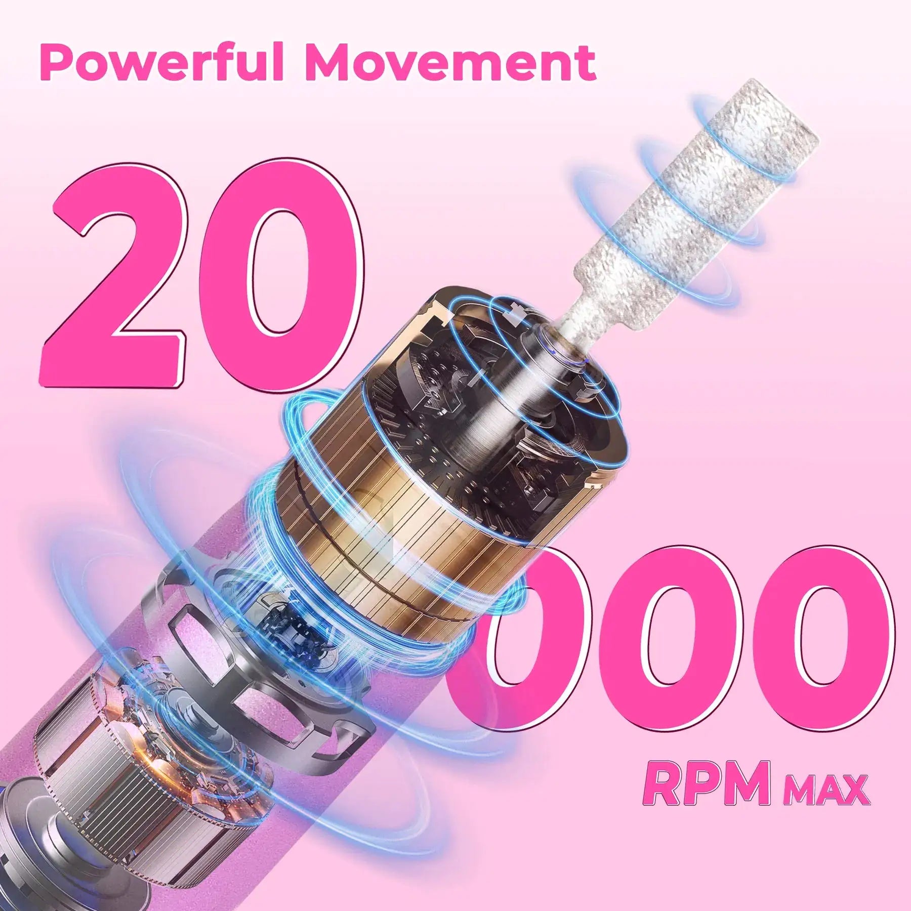 Portable Electric Nail Drill, Professional Nail File Kit For Acrylic, Gel Nails, Manicure Pedicure With Nail Drill Bits Sanding Bands Rose Gold