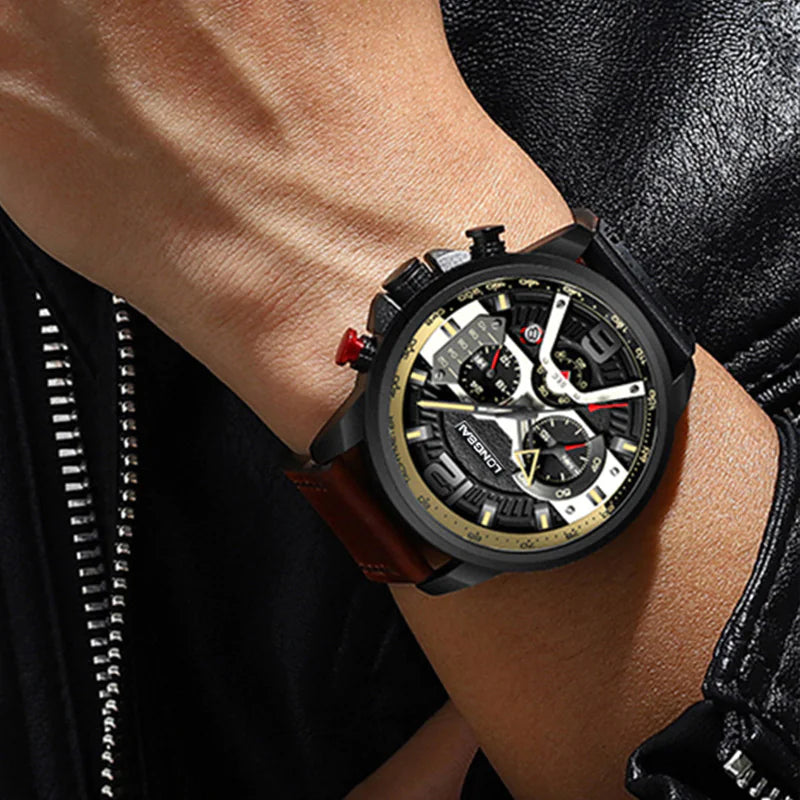 Elegant Multifunction Quartz Watch