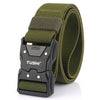 Unisex Tactical Belt with Quick Release Alloy Buckle