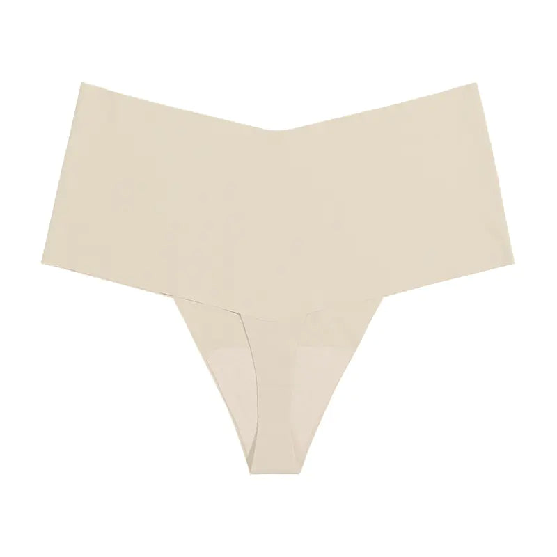 High-Waist Cotton G-String Panties for Women (Plus Size)