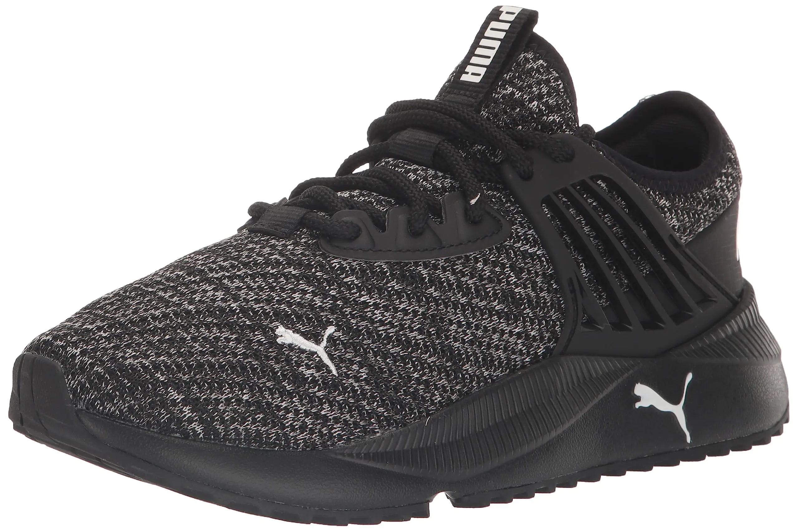 PUMA Mens Sneaker Black White 9