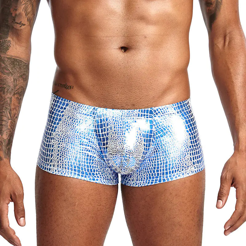Men's Low-Waist Quick-Dry Swim Trunks