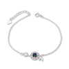 Women's Sterling Silver Moonstone Fashion Bracelet