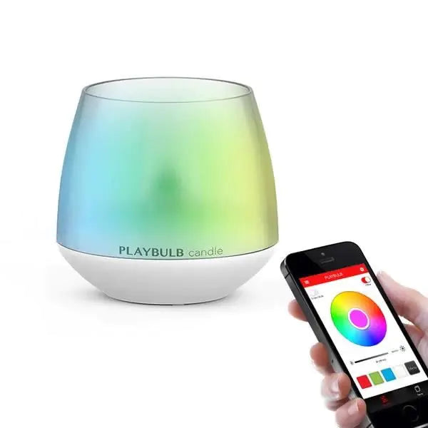 Color-Changing LED Candle and Aromatherapy Lamp