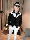 Men's Color Block Fashion Baseball Jacket