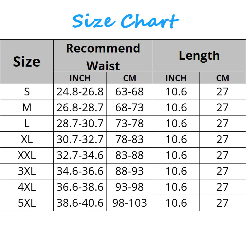 Men's Waist Trainer Slimming Belt for Workout Fitness