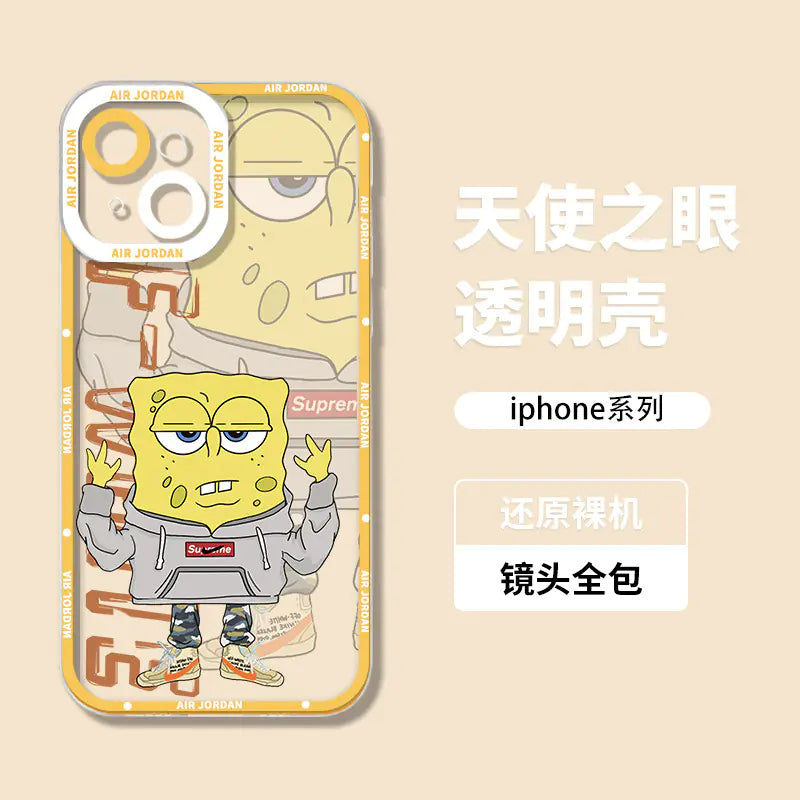 SpongeBob Phone Case for iPhone 11, 12, 13 Pro, 14