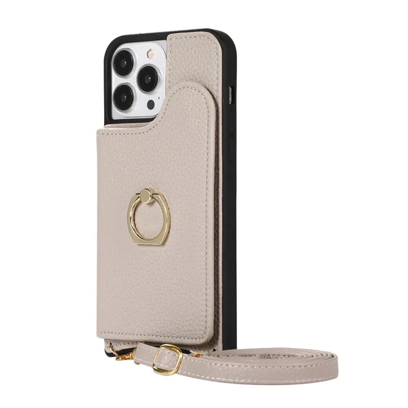 Leather Phone Case for iPhone 11/12/13/14 Pro Max