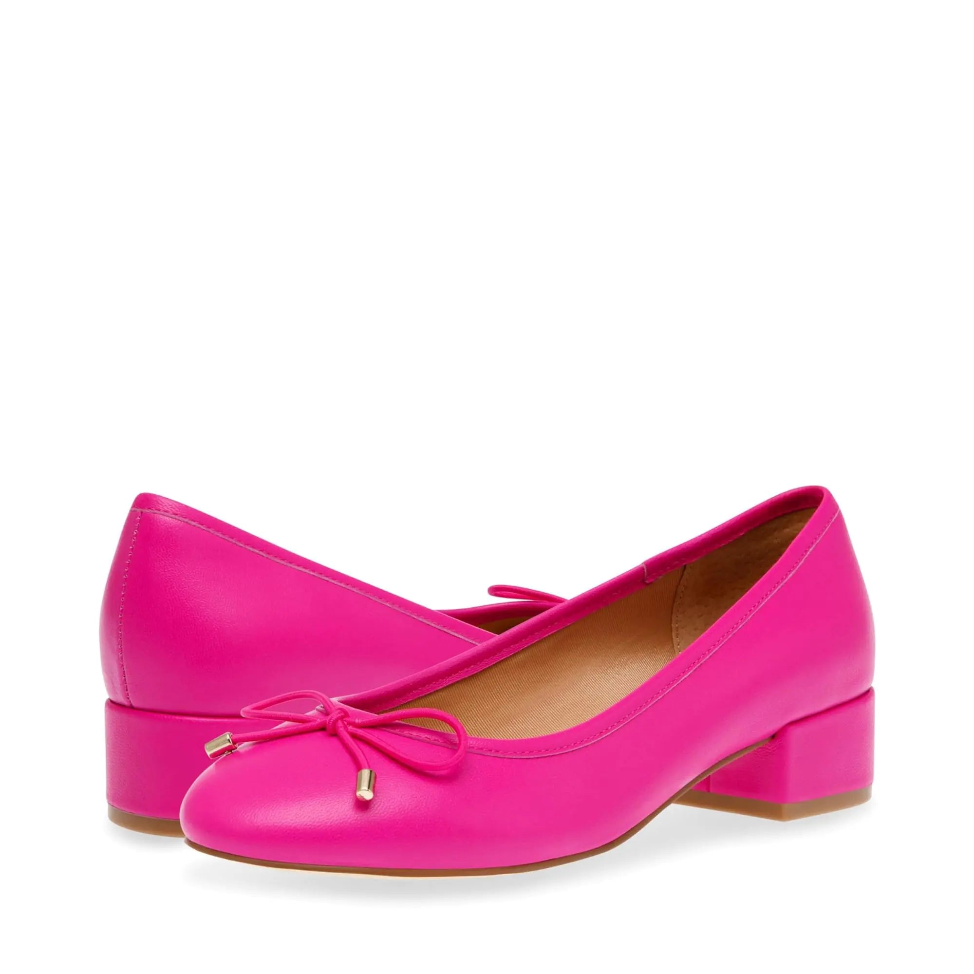 Steve Madden Womens Cherish Pump Pink Leather 6.5