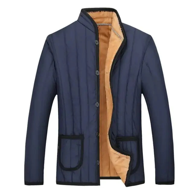 2024 Men's Casual Cotton Warm Winter Jacket Parka