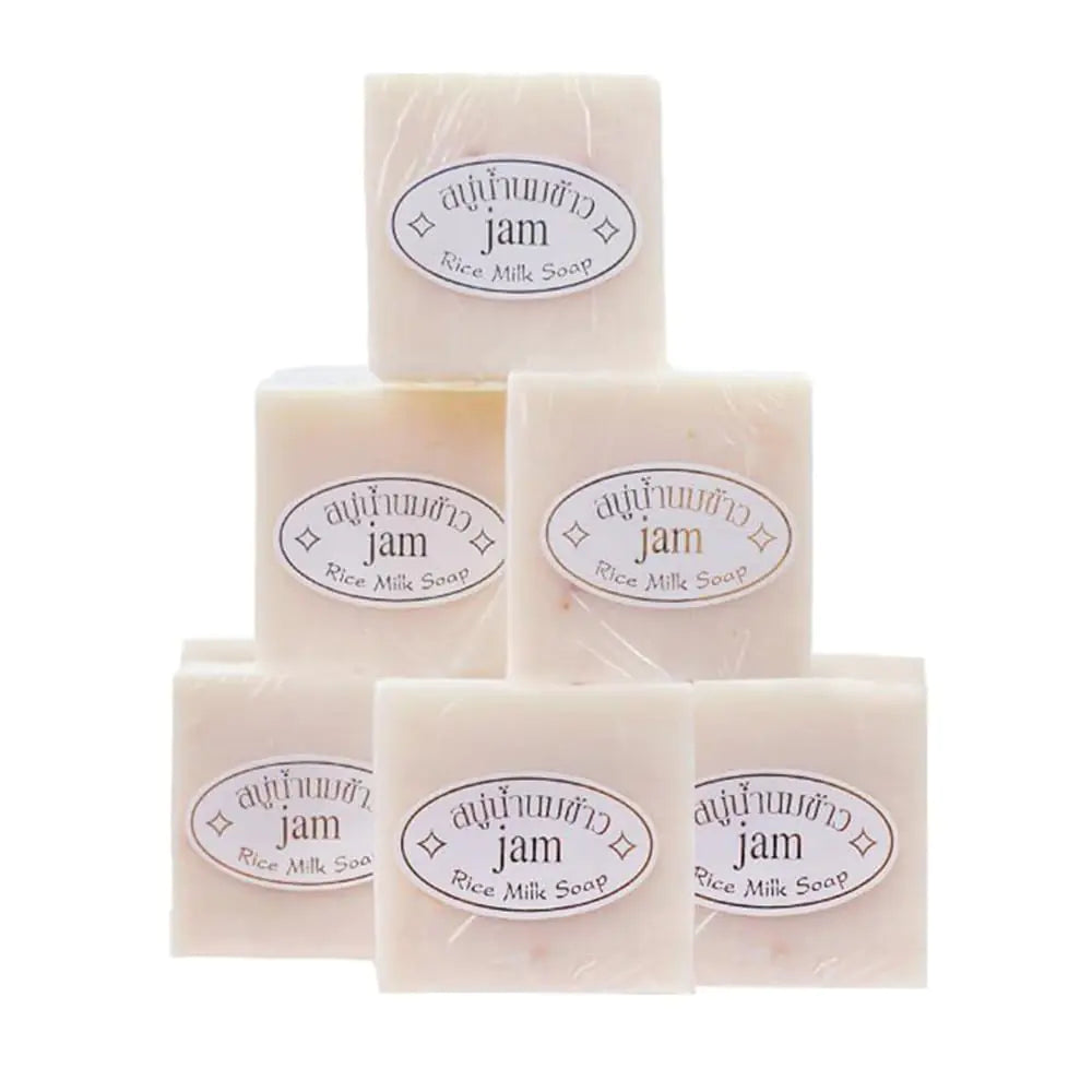 Maruomiki Thailand Rice Soap 6pcs Handmade Rice Soap 65g Bath Soap 12pcs Facial Soap Cold Soap Wedding Gift (6)