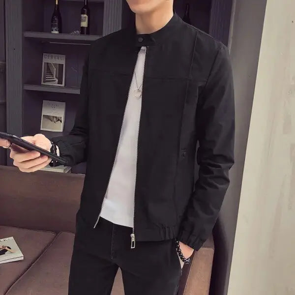 2019 Fall Men's Slim Fit Casual Jacket (Korean Style)