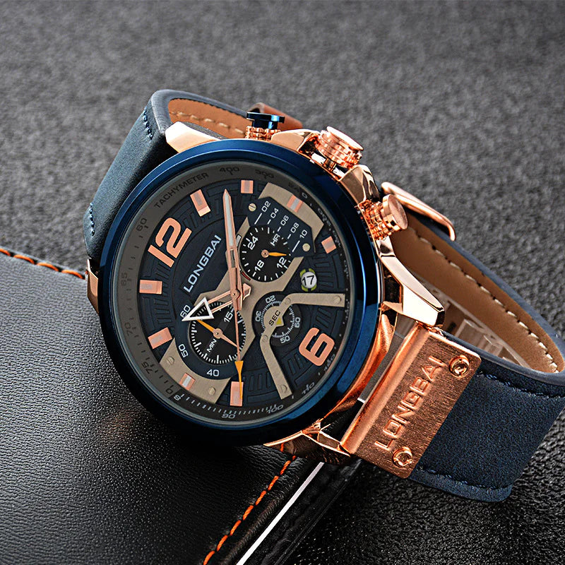 Elegant Multifunction Quartz Watch