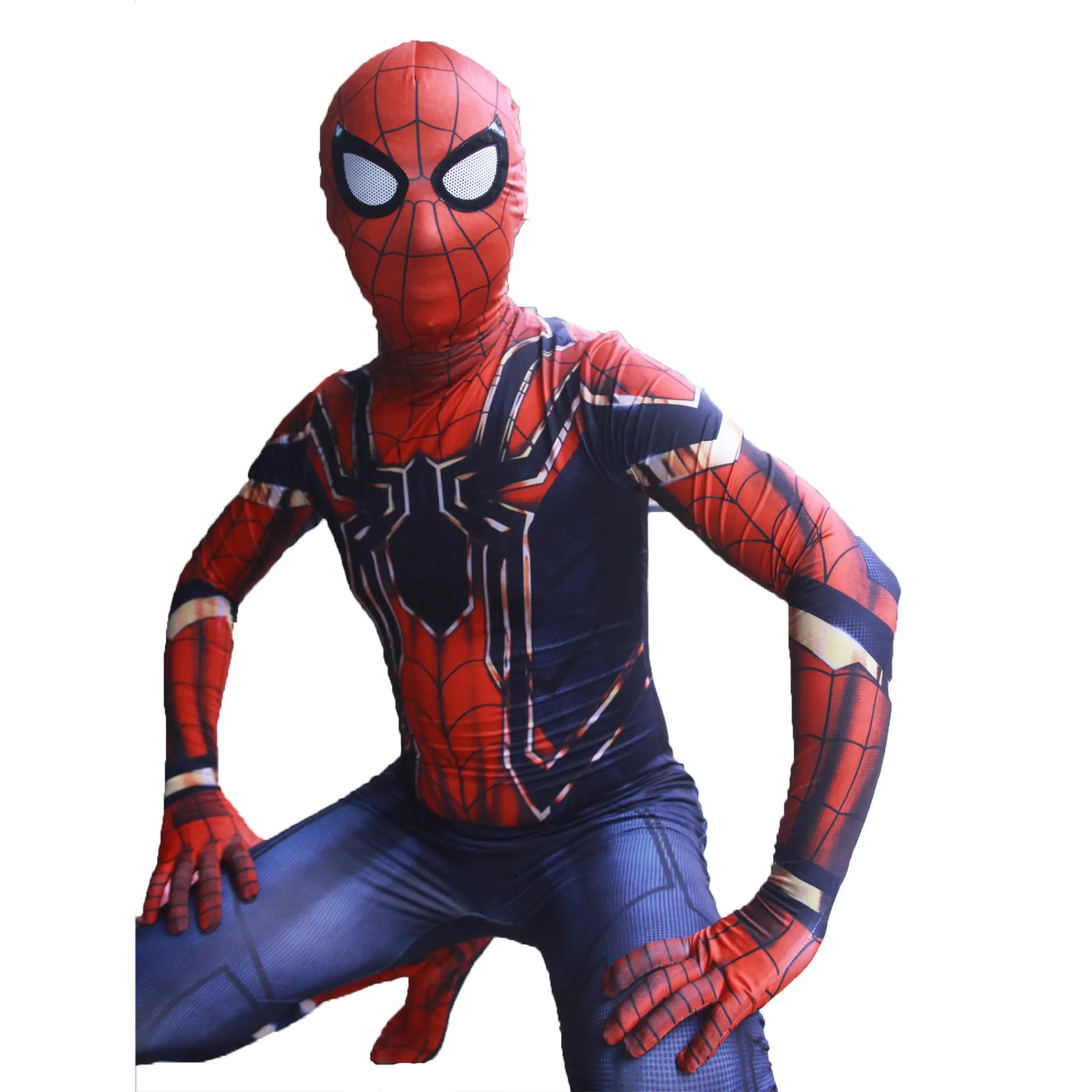 Spider-Man Bodysuit Halloween Cosplay Costume Set