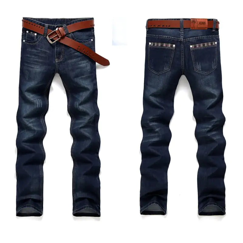 Men's Straight Fit Denim Jeans
