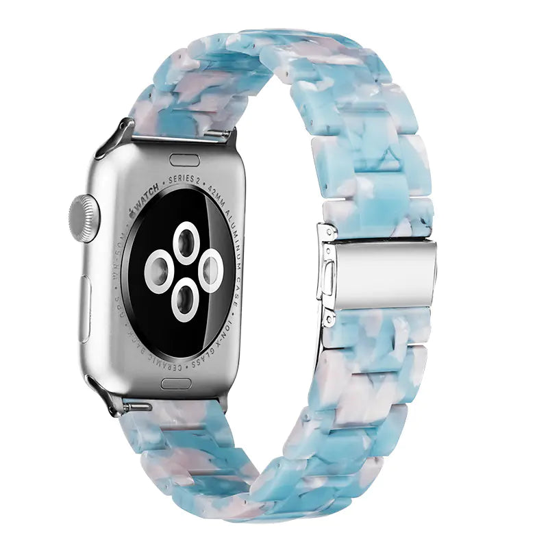 Multicolor Resin Band for Apple Watch Series SE