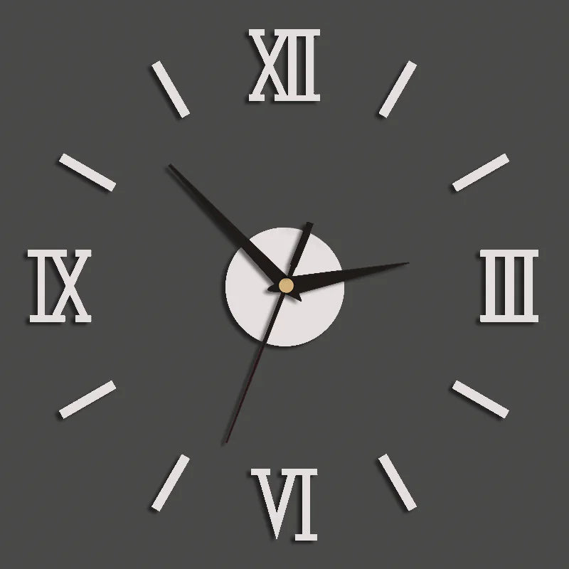 Creative Acrylic Mirror Wall Clock