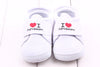 Baby Shoes with Heart Stickers - Toddler Walking Shoes